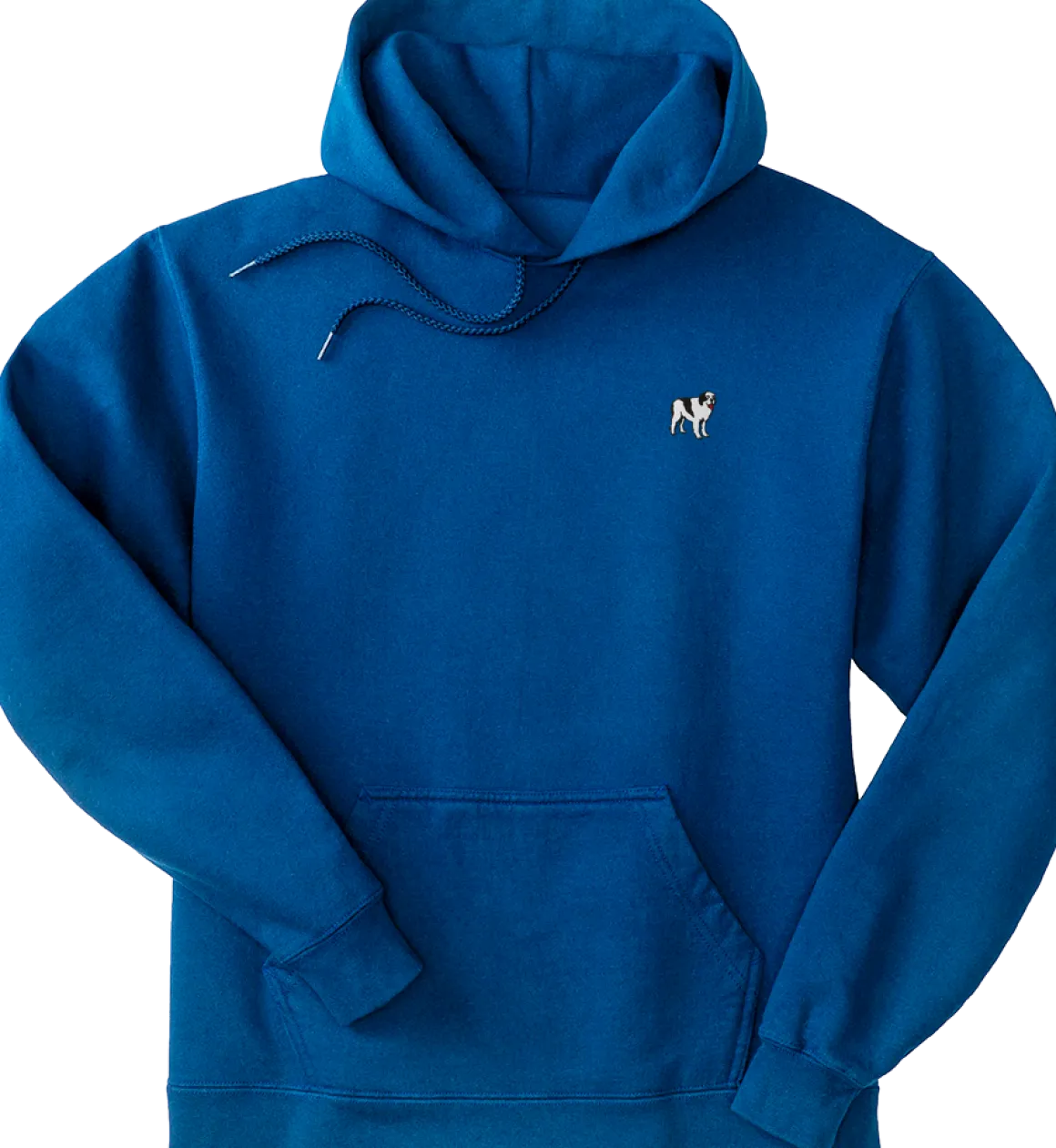 Big Dogs French Terry Fleece Embroidered Hoodie