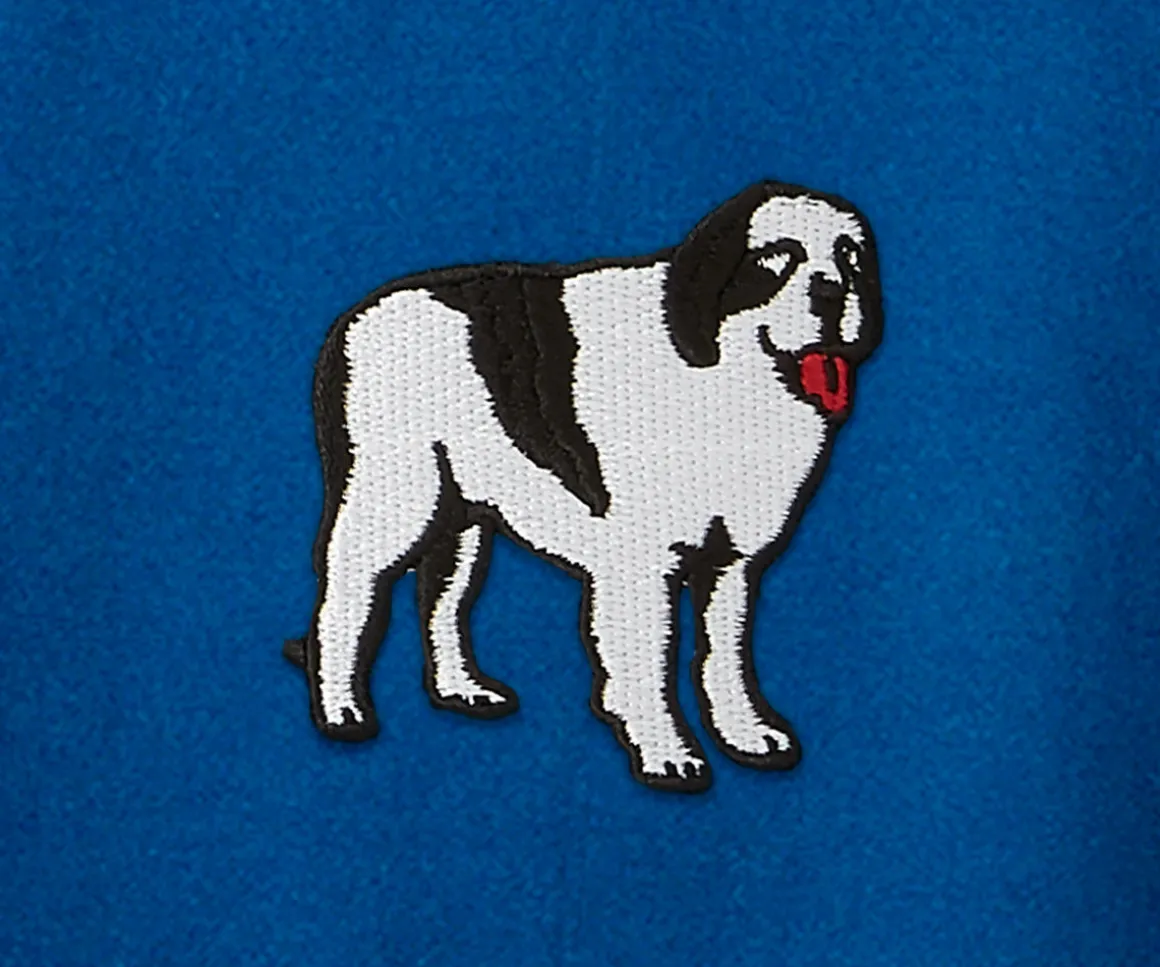 Big Dogs French Terry Fleece Embroidered Hoodie