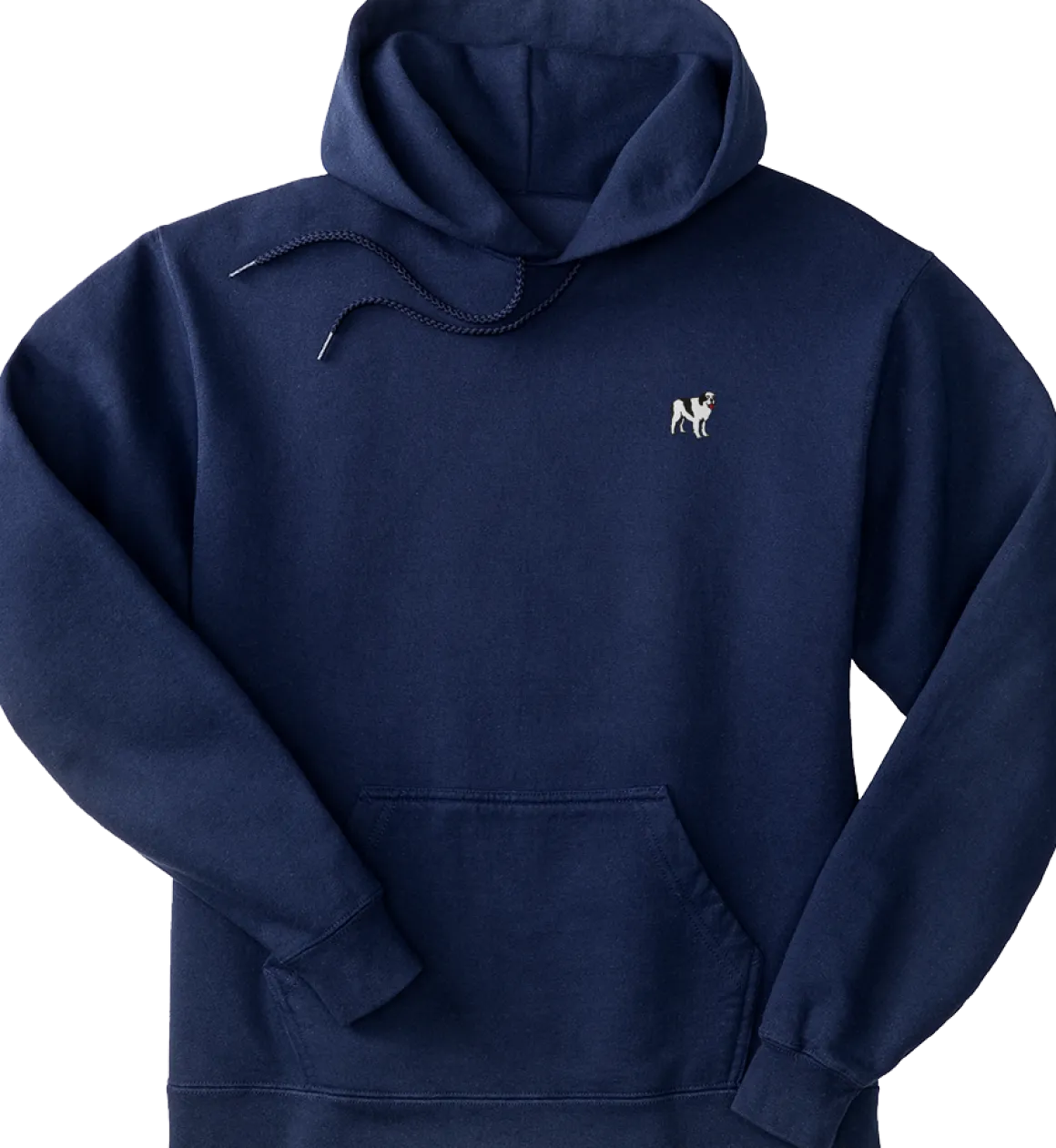Big Dogs French Terry Fleece Embroidered Hoodie