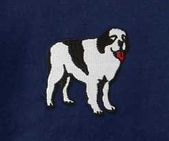 Big Dogs French Terry Fleece Embroidered Hoodie