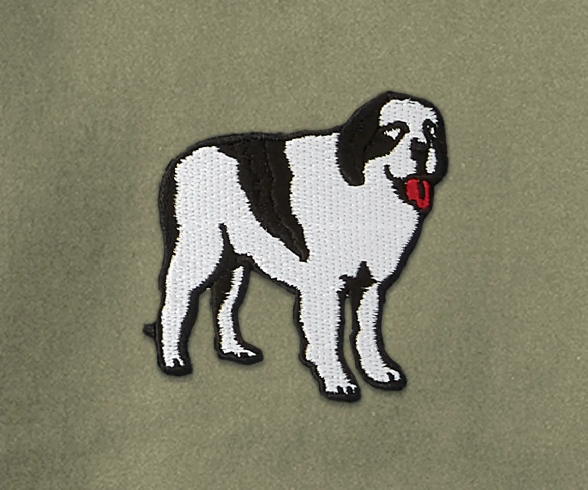 Big Dogs French Terry Fleece Embroidered Hoodie