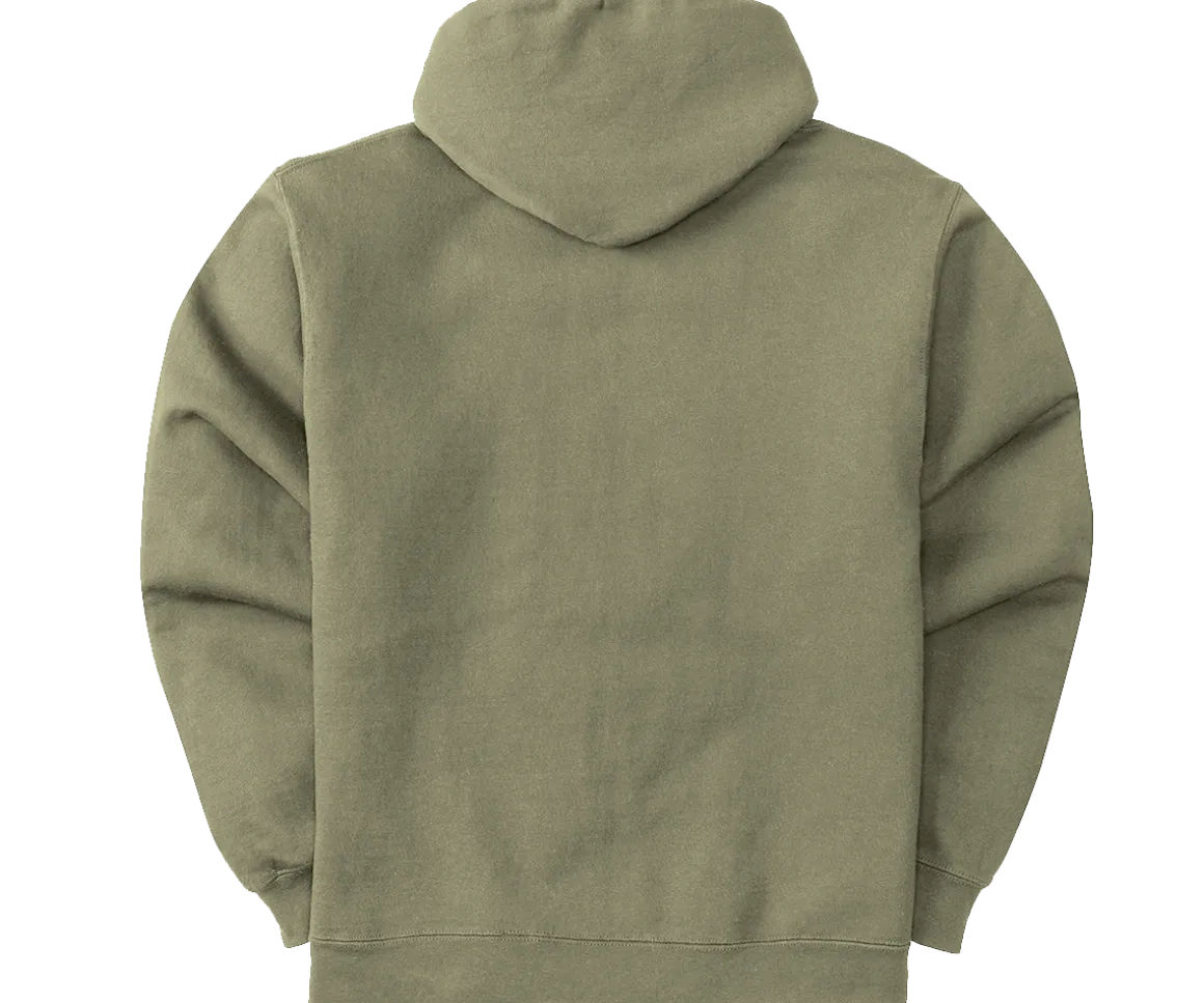 Big Dogs French Terry Fleece Embroidered Hoodie