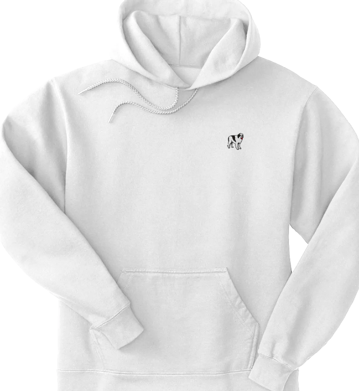 Big Dogs French Terry Fleece Embroidered Hoodie