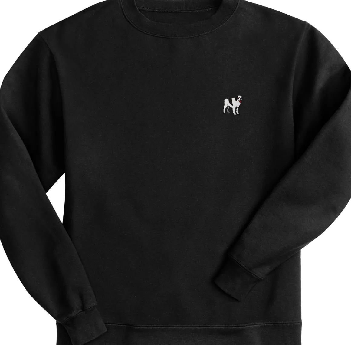 Big Dogs French Terry Fleece Embroidered Crew
