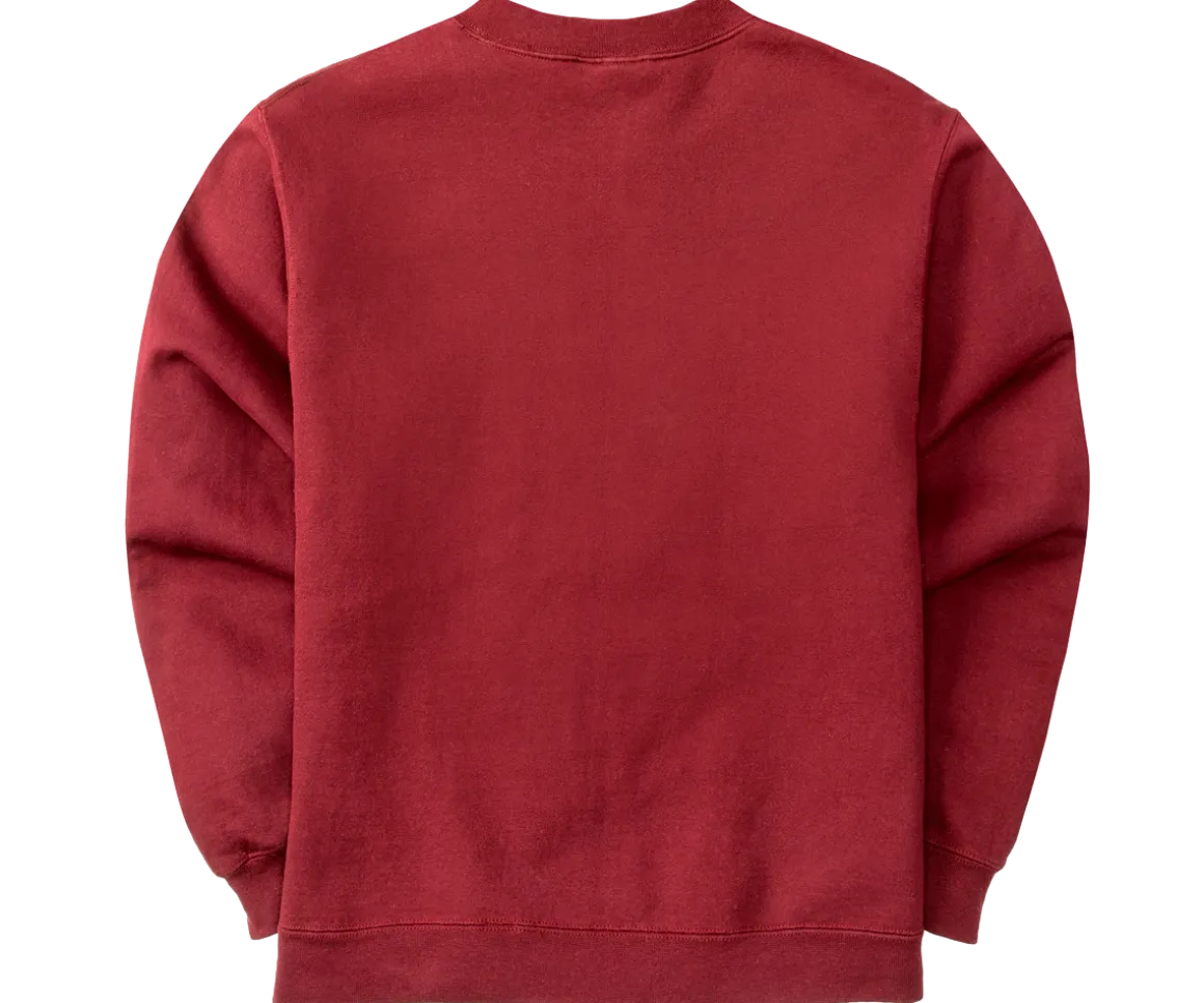 Big Dogs French Terry Fleece Embroidered Crew